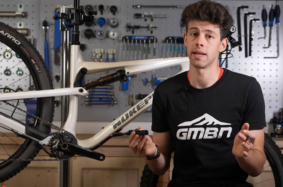 Bicycle disc brake squealing on trail